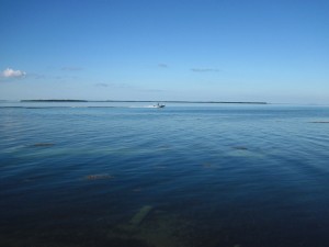 on the water in the keys